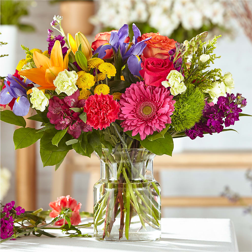 Bold & Bright – A Florist Original – MELODY'S FLOWERS, Burlington WA