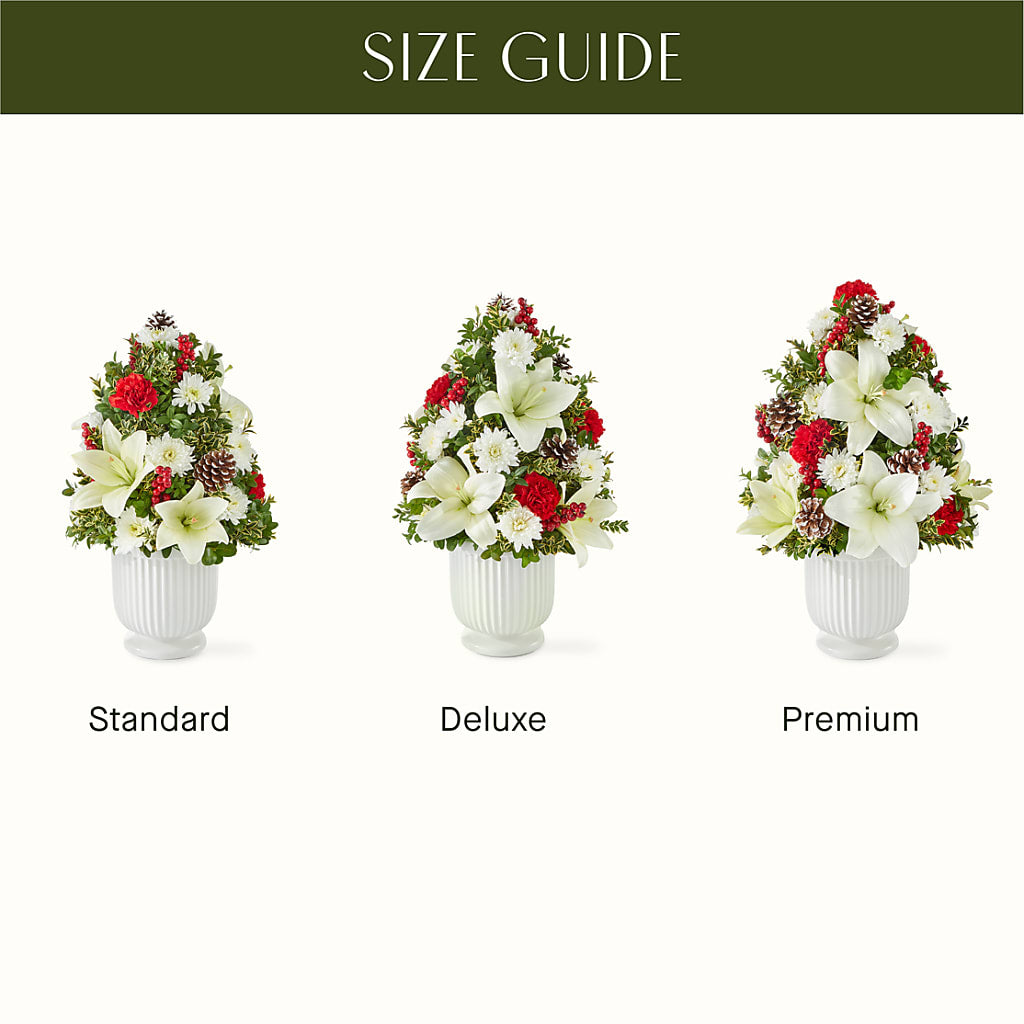 Festive Moments Tree – MELODY'S FLOWERS, Burlington WA