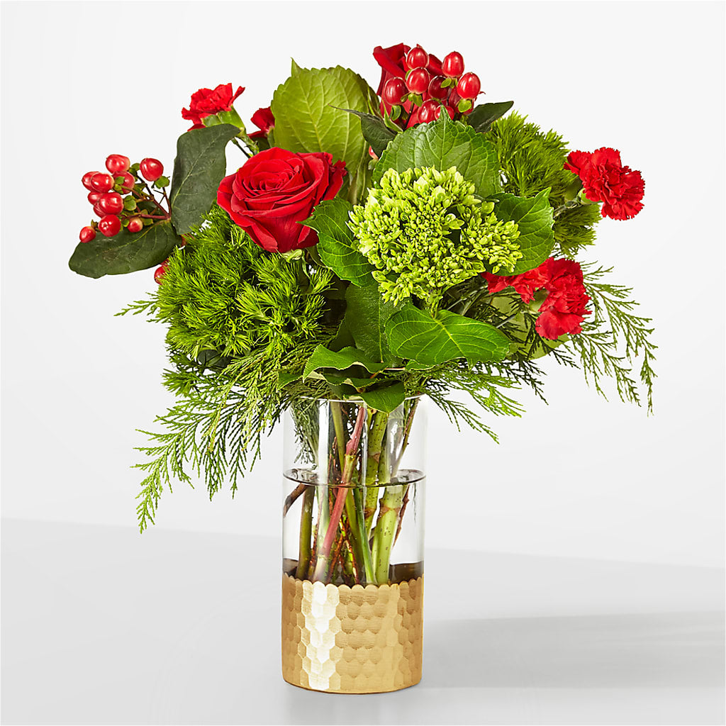Plaid Throw Bouquet – MELODY'S FLOWERS, Burlington WA