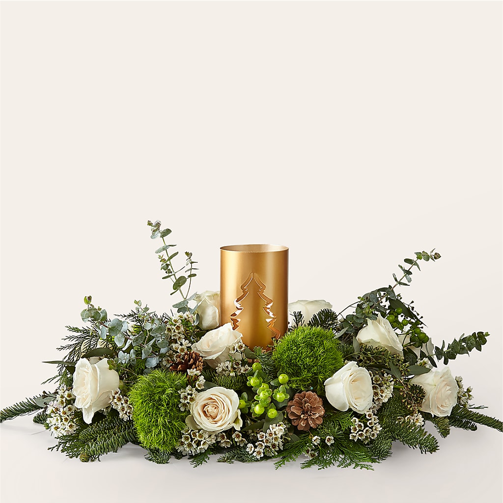 Chestnuts Roasting Centerpiece – MELODY'S FLOWERS, Burlington WA
