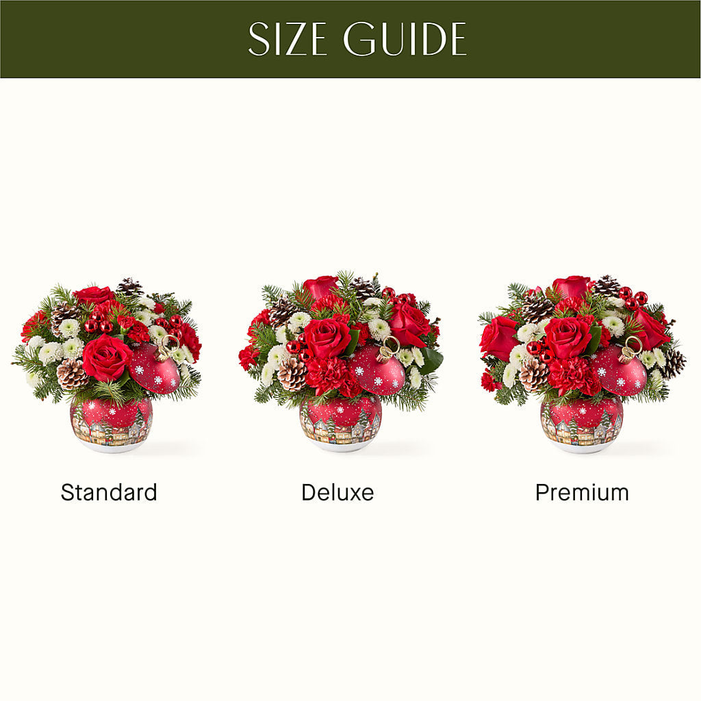 Christmas Carols Ornament – MELODY'S FLOWERS, Burlington WA