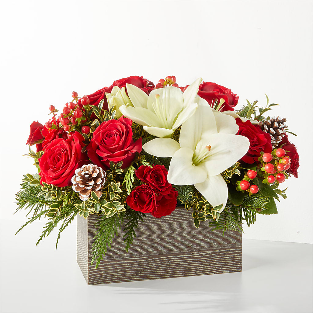 Snowy Wonderland Bouquet – MELODY'S FLOWERS, Burlington WA