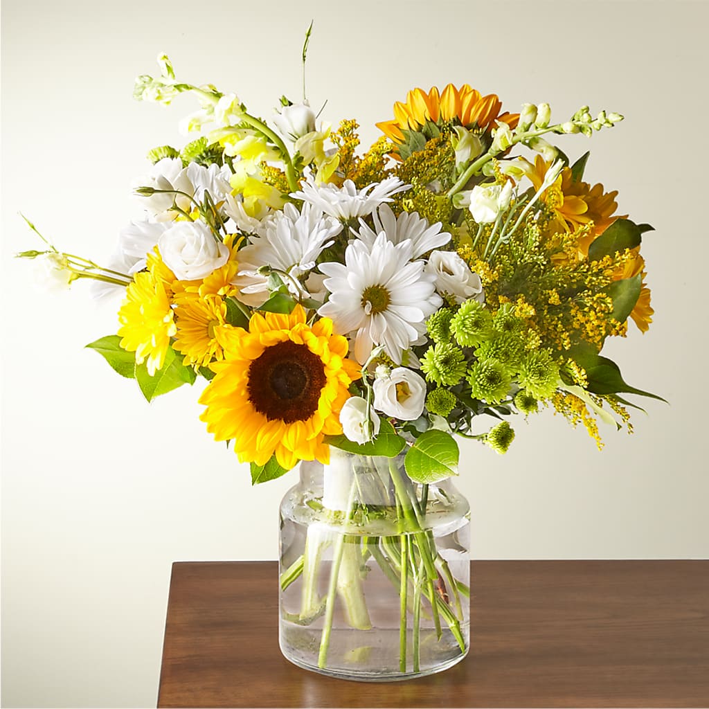 Hello Sunshine Bouquet – MELODY'S FLOWERS, Burlington WA
