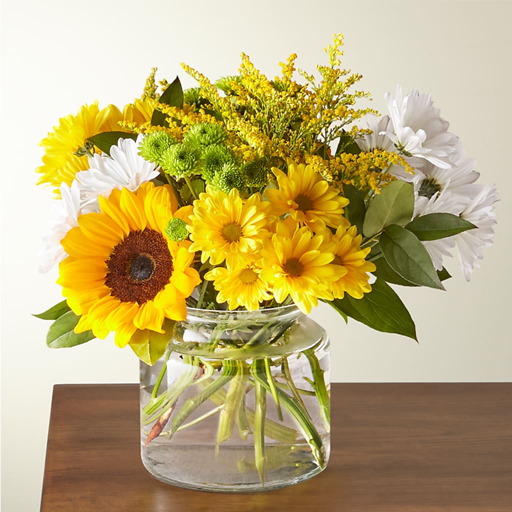 Hello Sunshine Bouquet – MELODY'S FLOWERS, Burlington WA