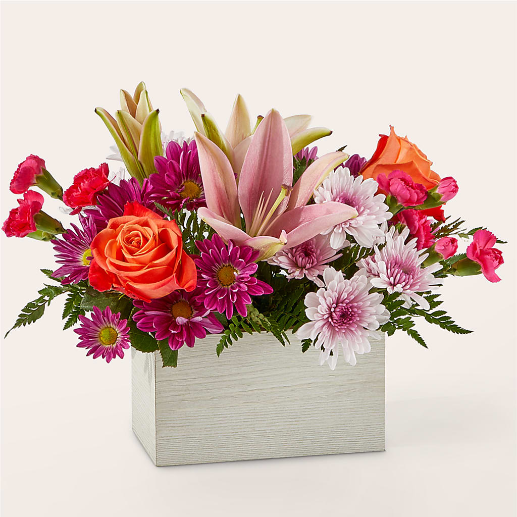 Light of My Life Box Bouquet – MELODY'S FLOWERS, Burlington WA