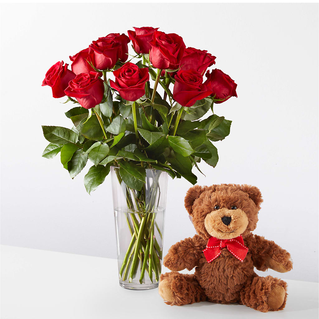 Romantic Long Stem Red Rose Bouquet Bundles – MELODY'S FLOWERS, Burlington WA
