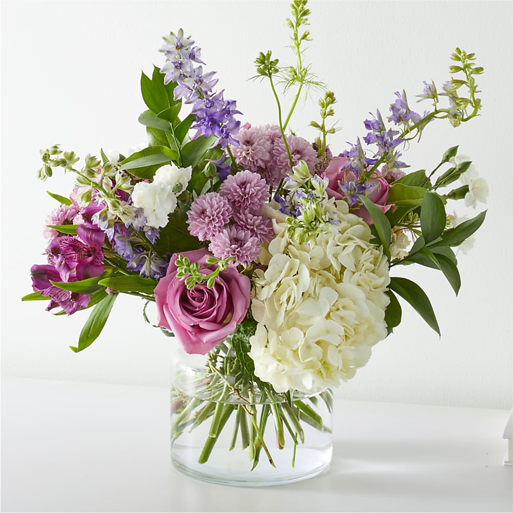 Violet Caress Bouquet – MELODY'S FLOWERS, Burlington WA