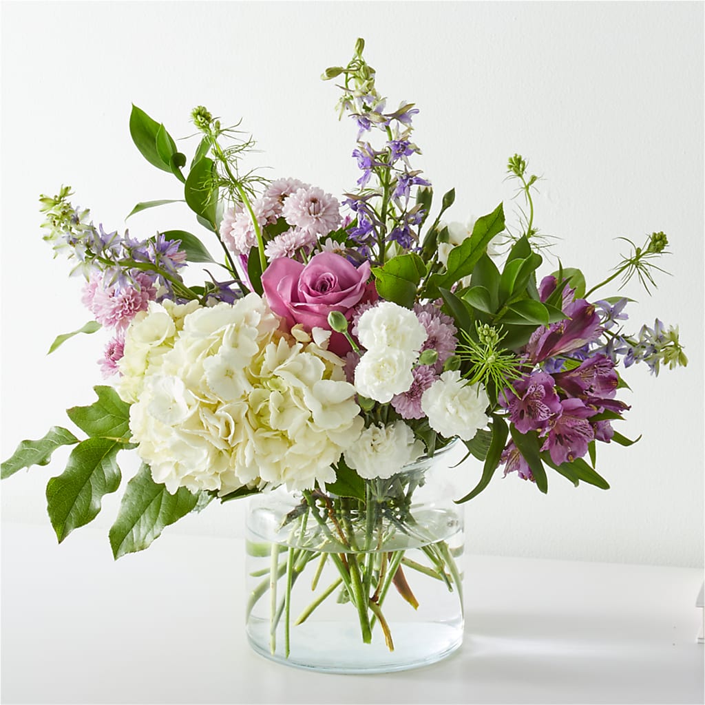 Violet Caress Bouquet – MELODY'S FLOWERS, Burlington WA