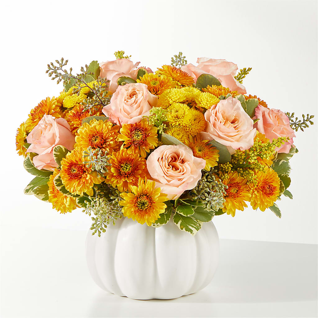 Peachy Pumpkin – MELODY'S FLOWERS, Burlington WA