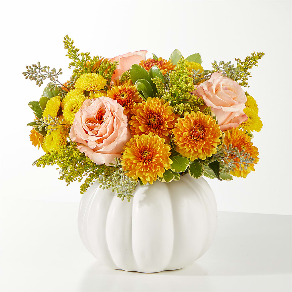 Peachy Pumpkin – MELODY'S FLOWERS, Burlington WA