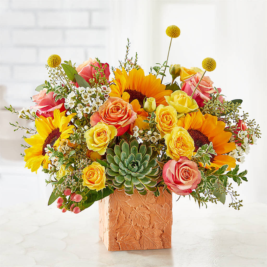 Sunflower Season Bouquet – MELODY'S FLOWERS, Burlington WA