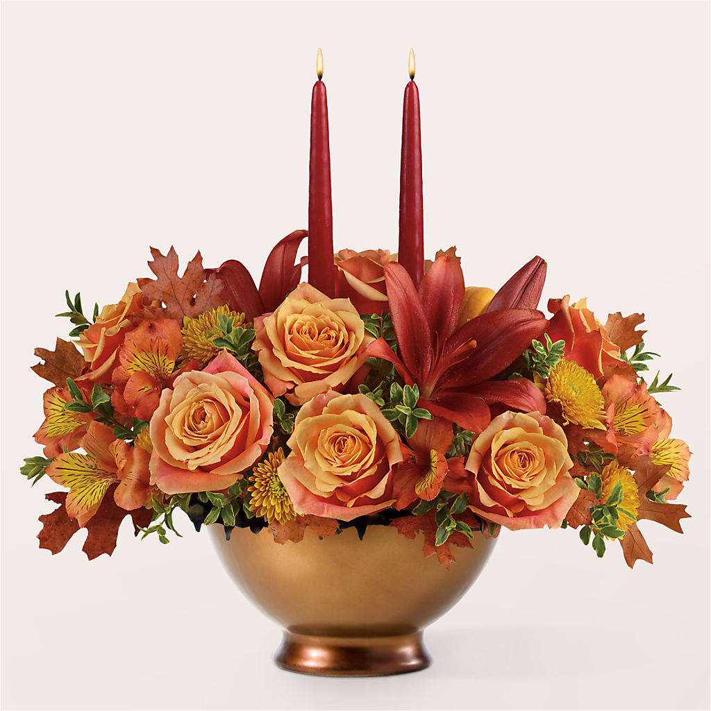 Harvest Table Centerpiece – MELODY'S FLOWERS, Burlington WA