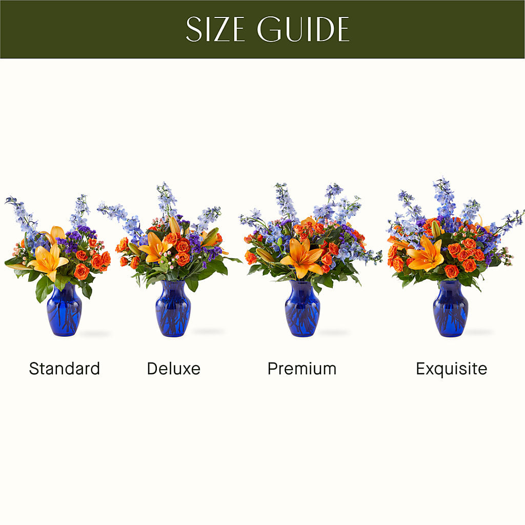 Radiant Citrus Bouquet – MELODY'S FLOWERS, Burlington WA