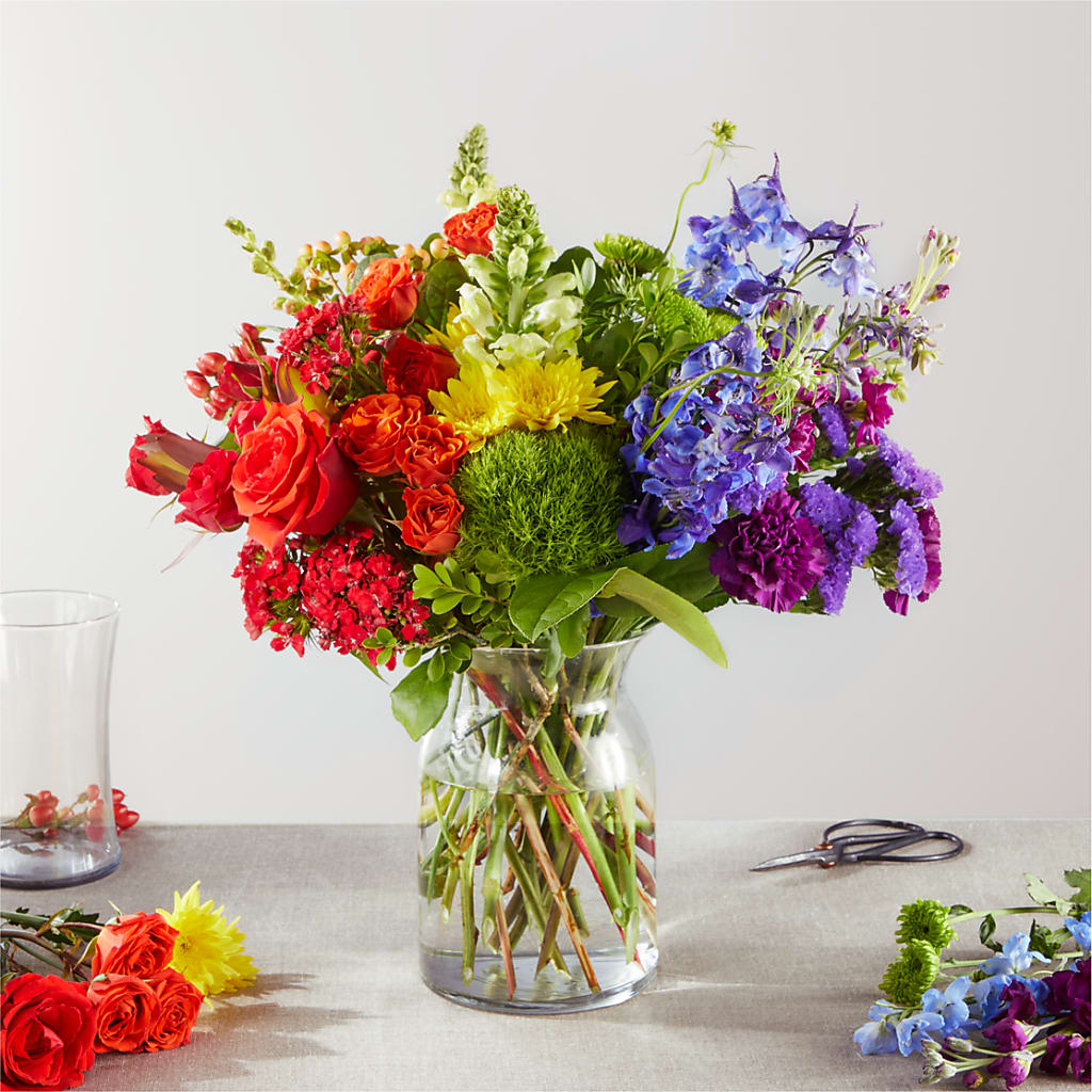 Summer Spectra - A Florist Original – MELODY'S FLOWERS, Burlington WA