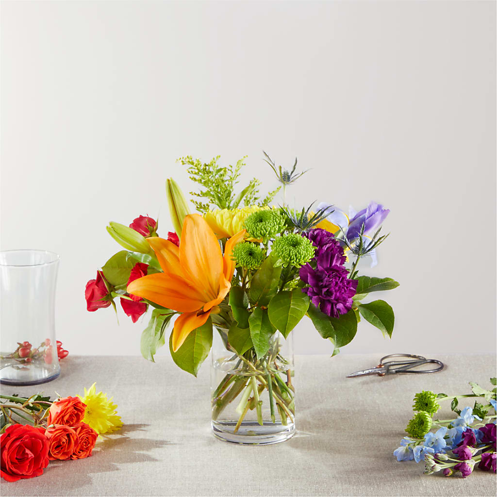 Summer Spectra - A Florist Original – MELODY'S FLOWERS, Burlington WA