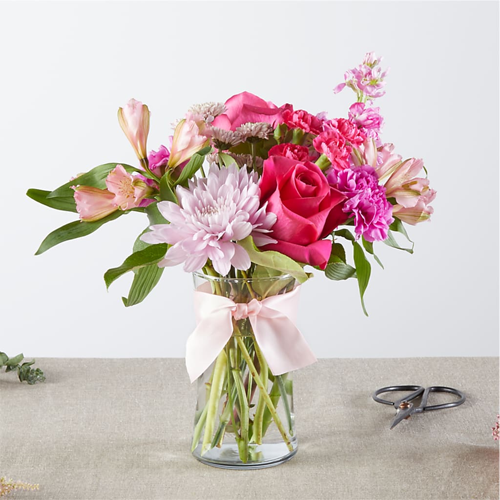 Pink Ribbon - A Florist Original – MELODY'S FLOWERS, Burlington WA