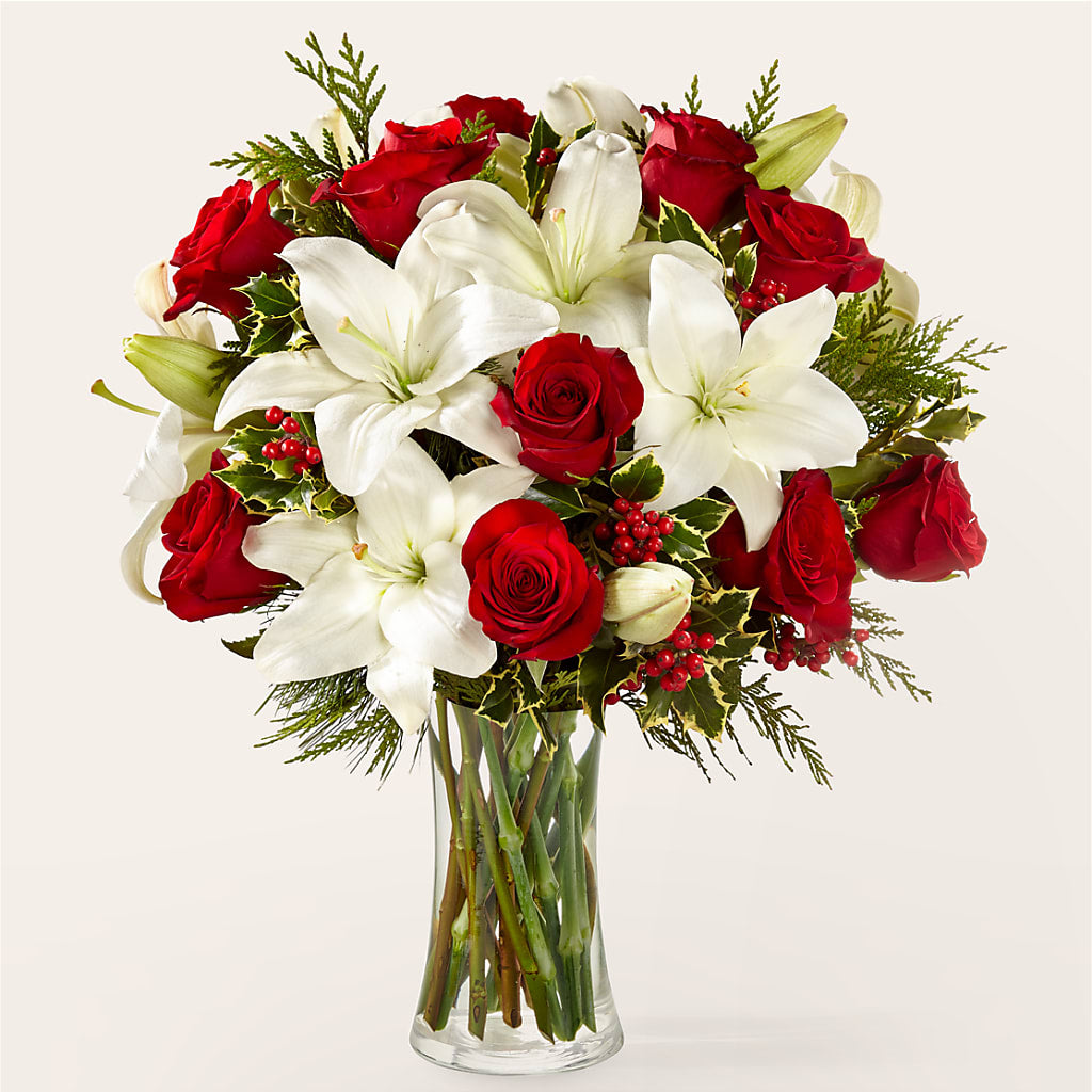 Sparkling Snowflakes Bouquet – MELODY'S FLOWERS, Burlington WA