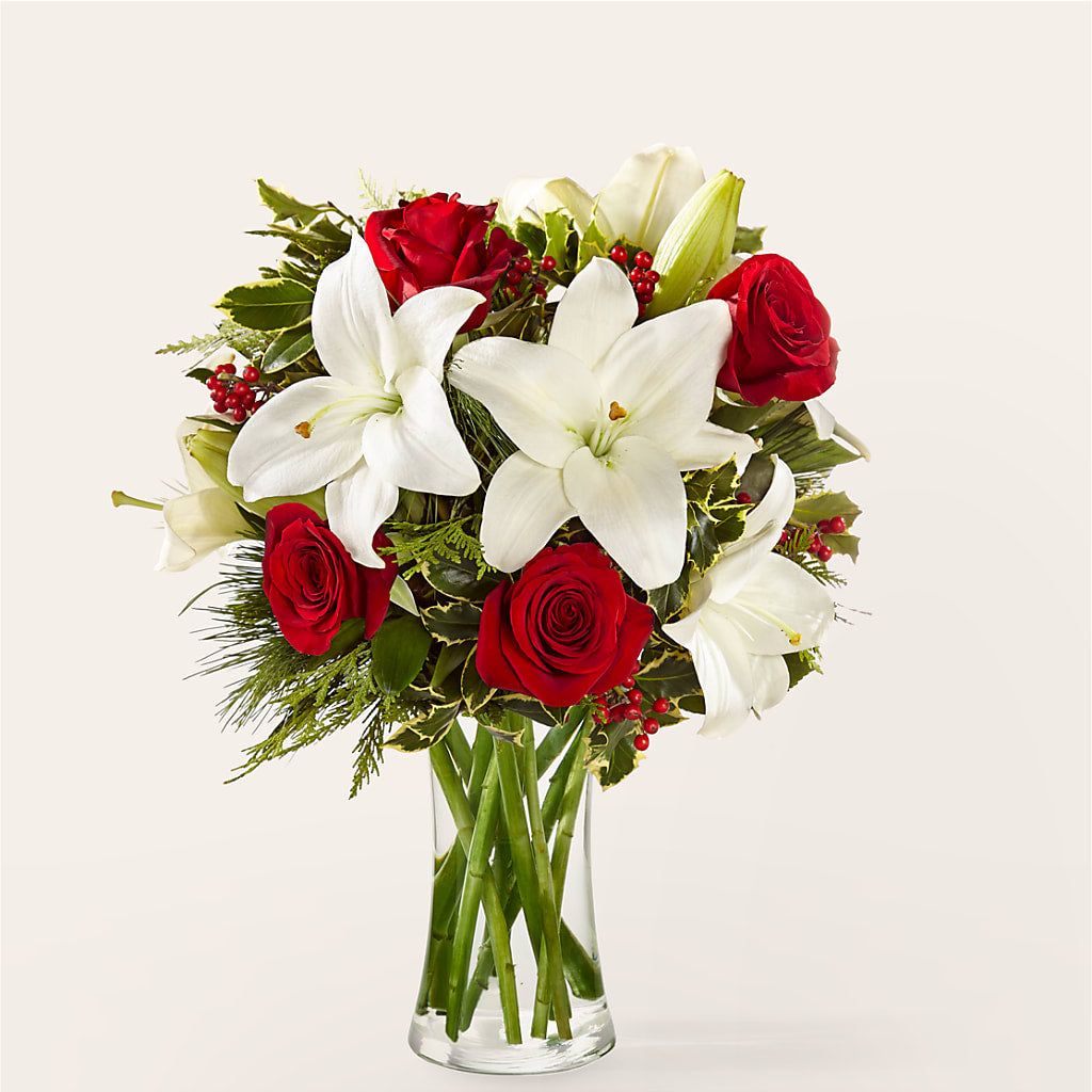 Sparkling Snowflakes Bouquet – MELODY'S FLOWERS, Burlington WA