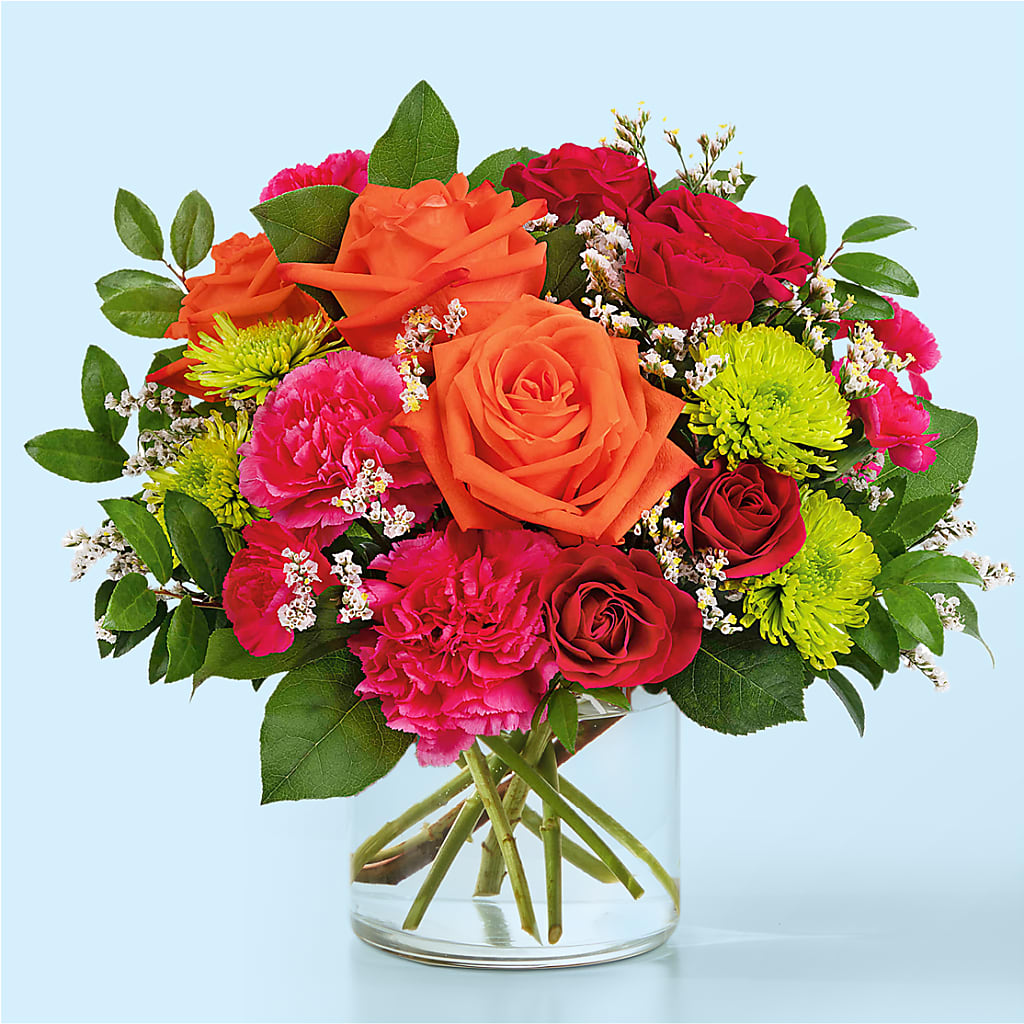 Colorful Carnival Bouquet – MELODY'S FLOWERS, Burlington WA