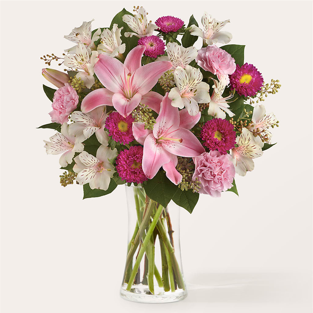 Feeling Fuchsia Bouquet – MELODY'S FLOWERS, Burlington WA