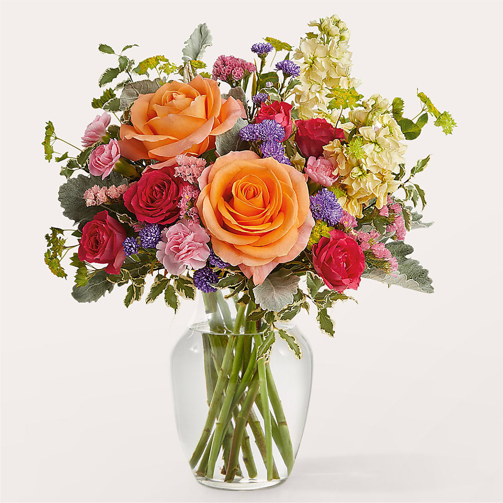 Tangerine Tango Bouquet – MELODY'S FLOWERS, Burlington WA