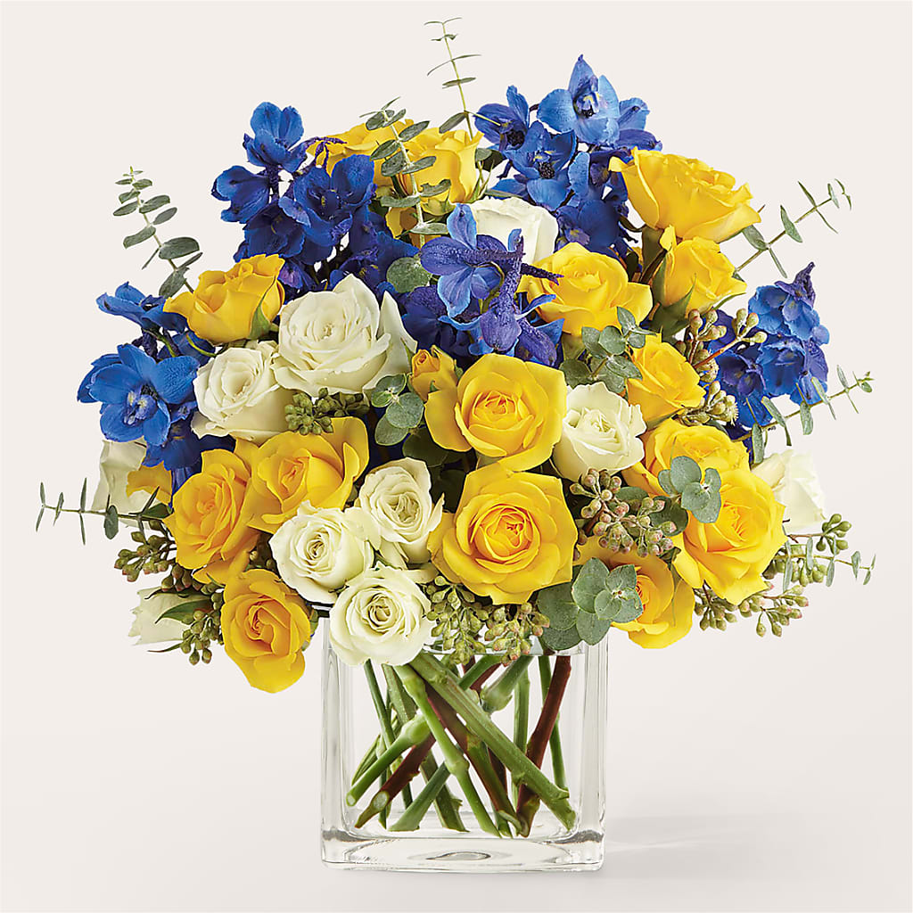 Sparkling Citrine Bouquet – MELODY'S FLOWERS, Burlington WA