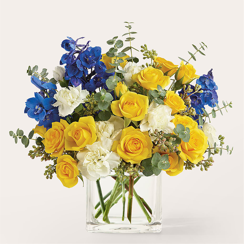 Sparkling Citrine Bouquet – MELODY'S FLOWERS, Burlington WA