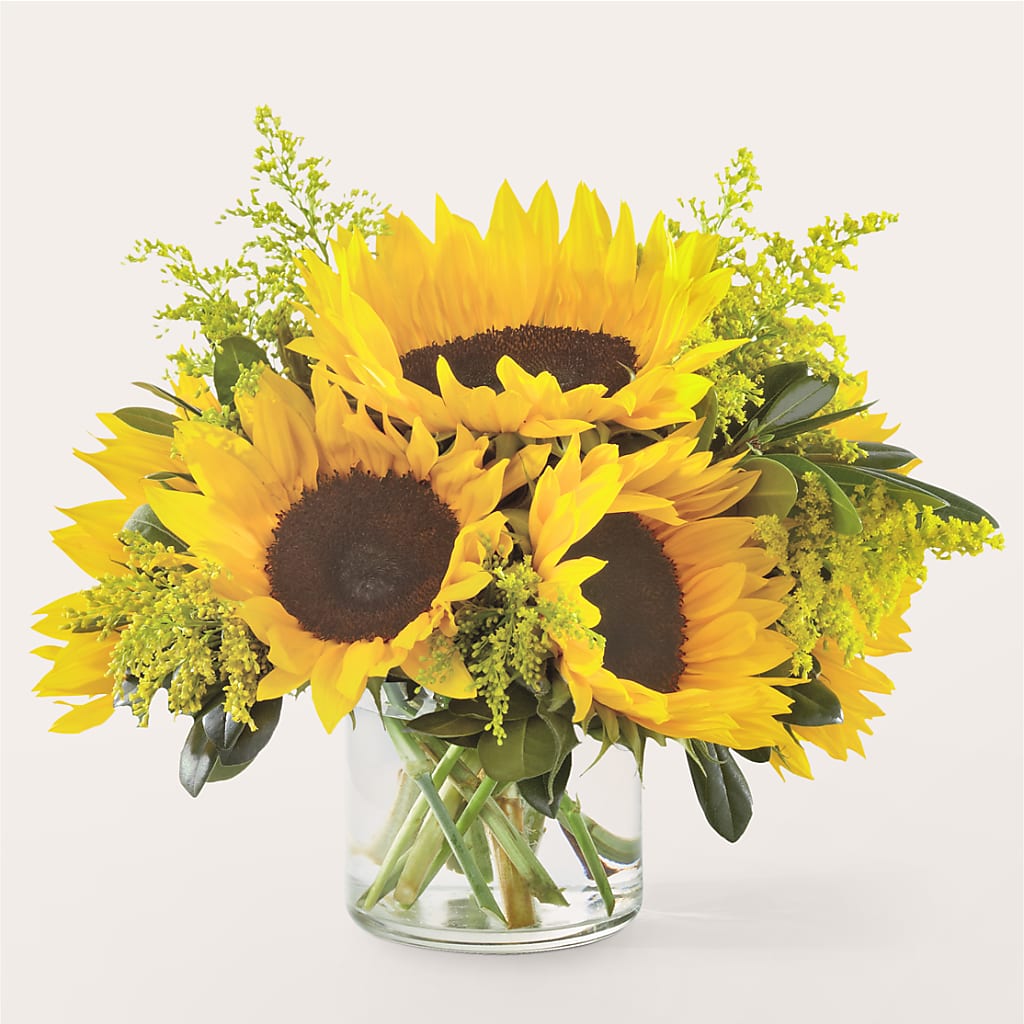 Beaming Sunflower Bouquet – MELODY'S FLOWERS, Burlington WA