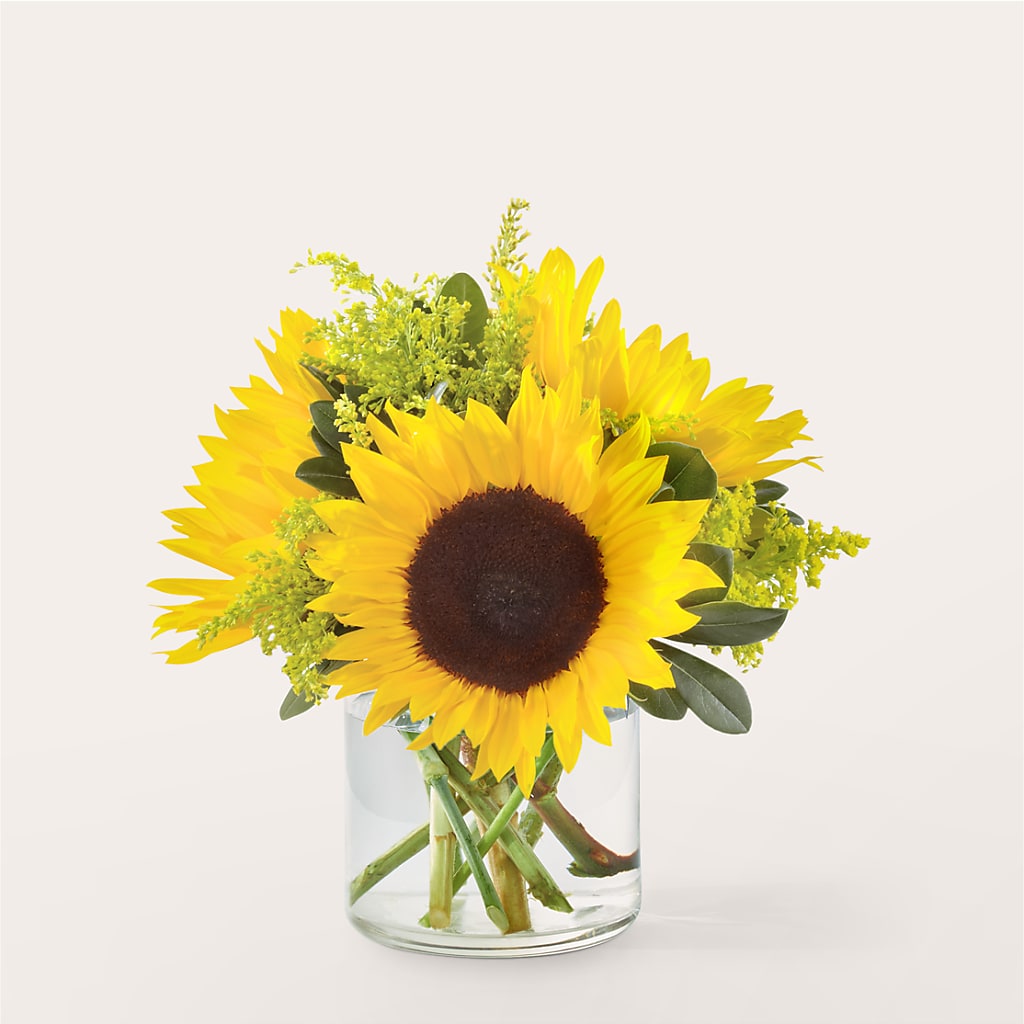 Beaming Sunflower Bouquet – MELODY'S FLOWERS, Burlington WA