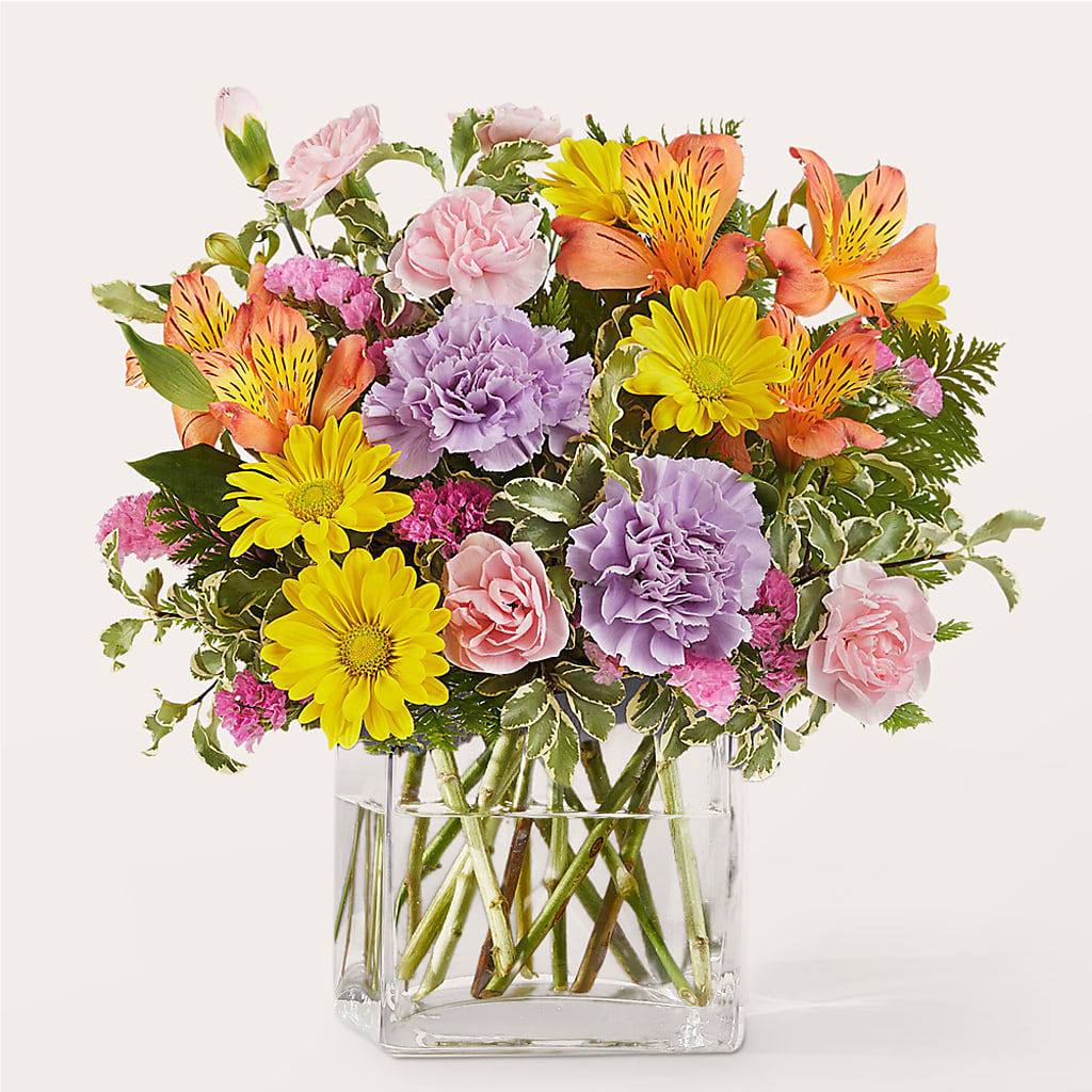 Shades of Happiness Bouquet – MELODY'S FLOWERS, Burlington WA