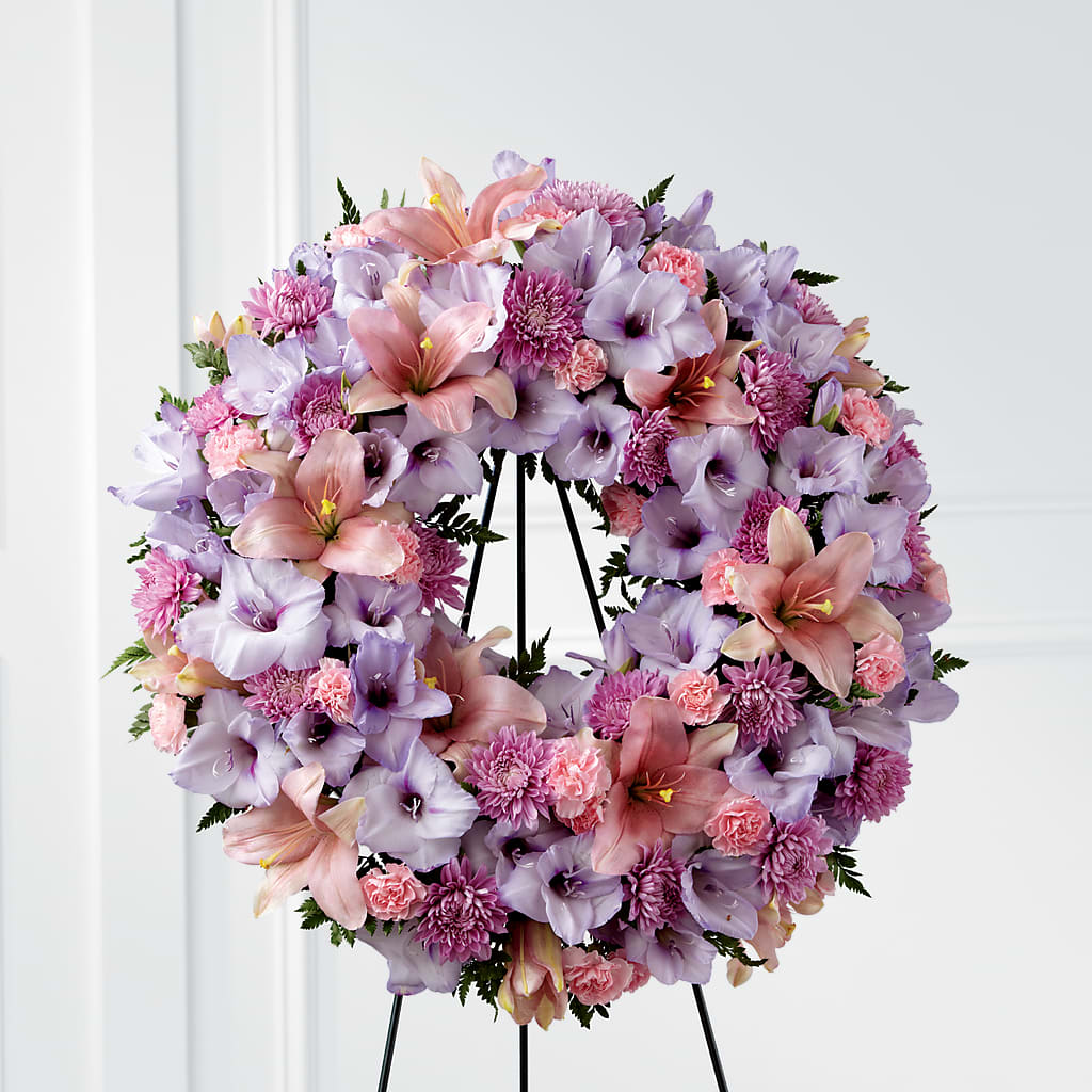 Beloved Friend Wreath – MELODY'S FLOWERS, Burlington WA
