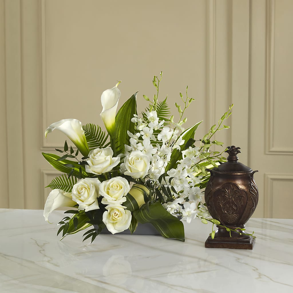 At Peace Arrangement – MELODY'S FLOWERS, Burlington WA