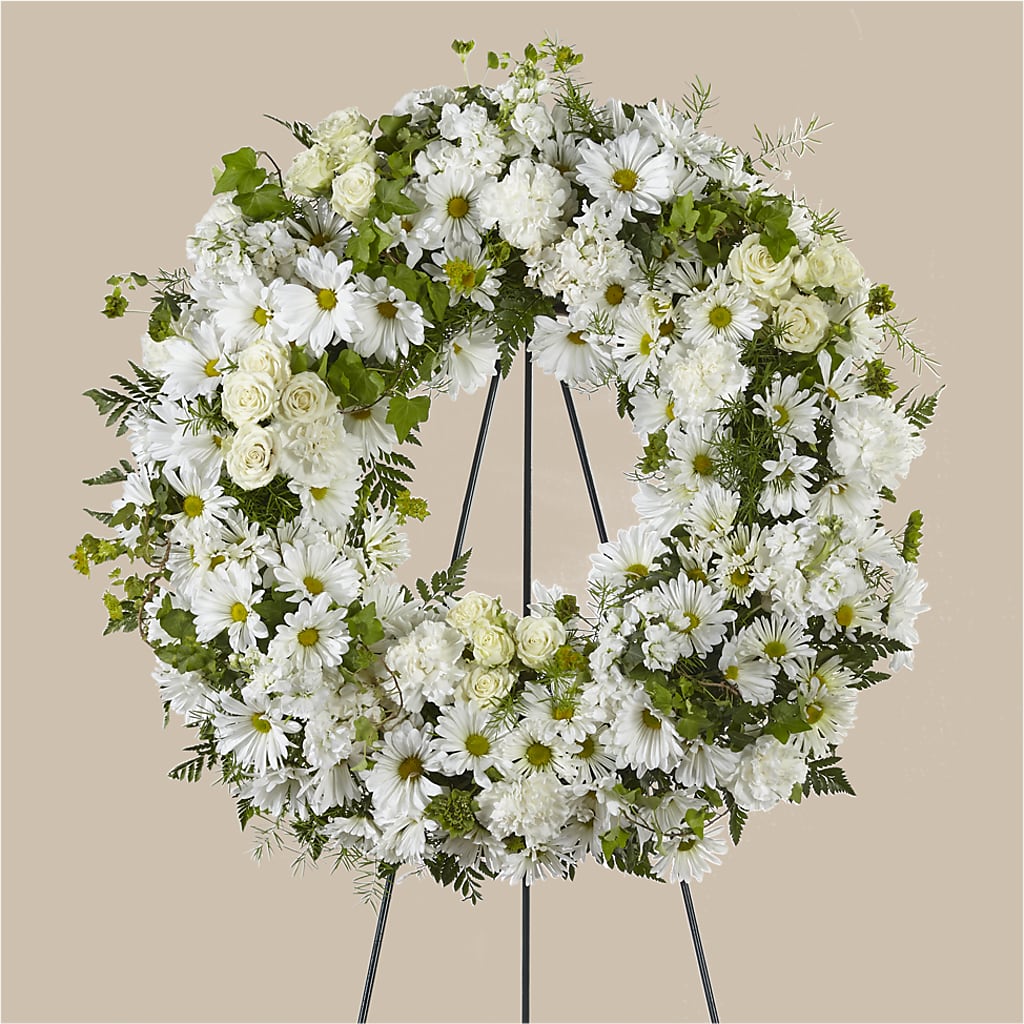 Faithful Wishes Wreath – MELODY'S FLOWERS, Burlington WA