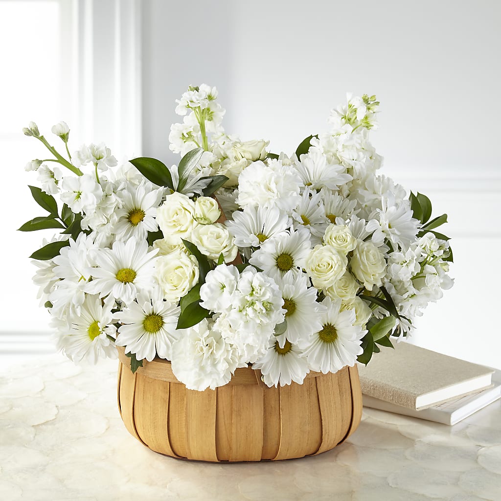 Graceful Garden Basket – MELODY'S FLOWERS, Burlington WA
