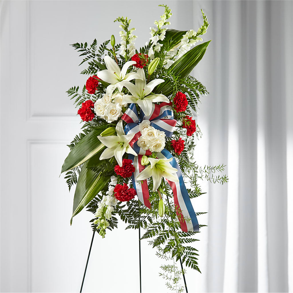 Stars of Life Standing Spray – MELODY'S FLOWERS, Burlington WA