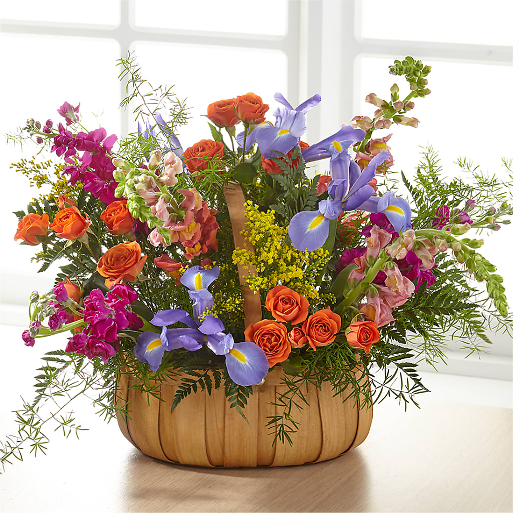 Garden of Life Basket – MELODY'S FLOWERS, Burlington WA