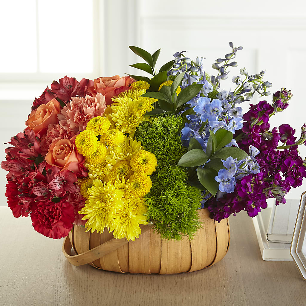 Prideful Basket – MELODY'S FLOWERS, Burlington WA