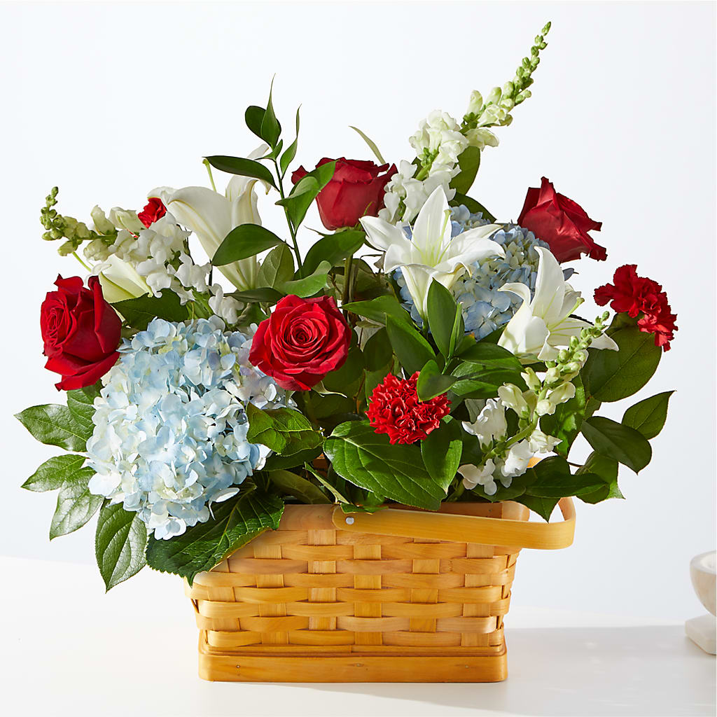 Greater Glory Basket – MELODY'S FLOWERS, Burlington WA