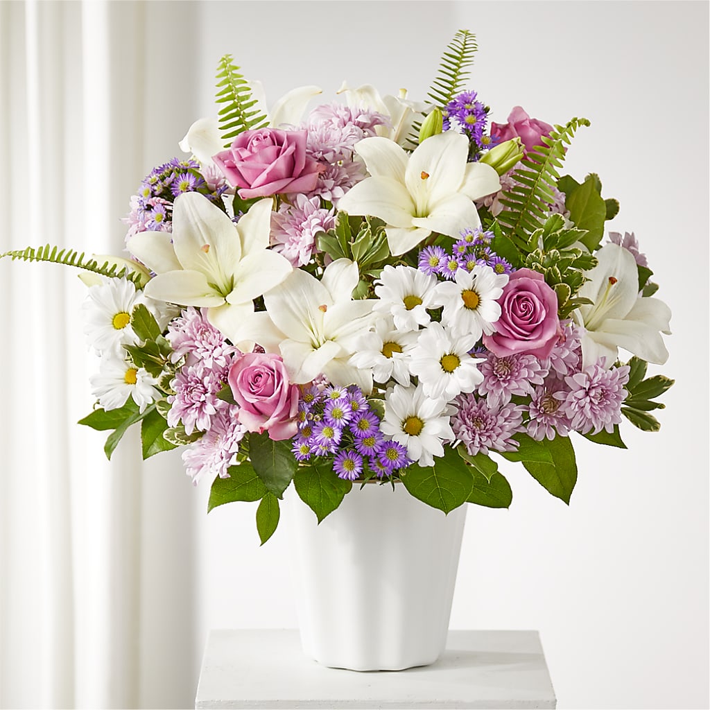 Warmest Thoughts Tabletop Basket – MELODY'S FLOWERS, Burlington WA