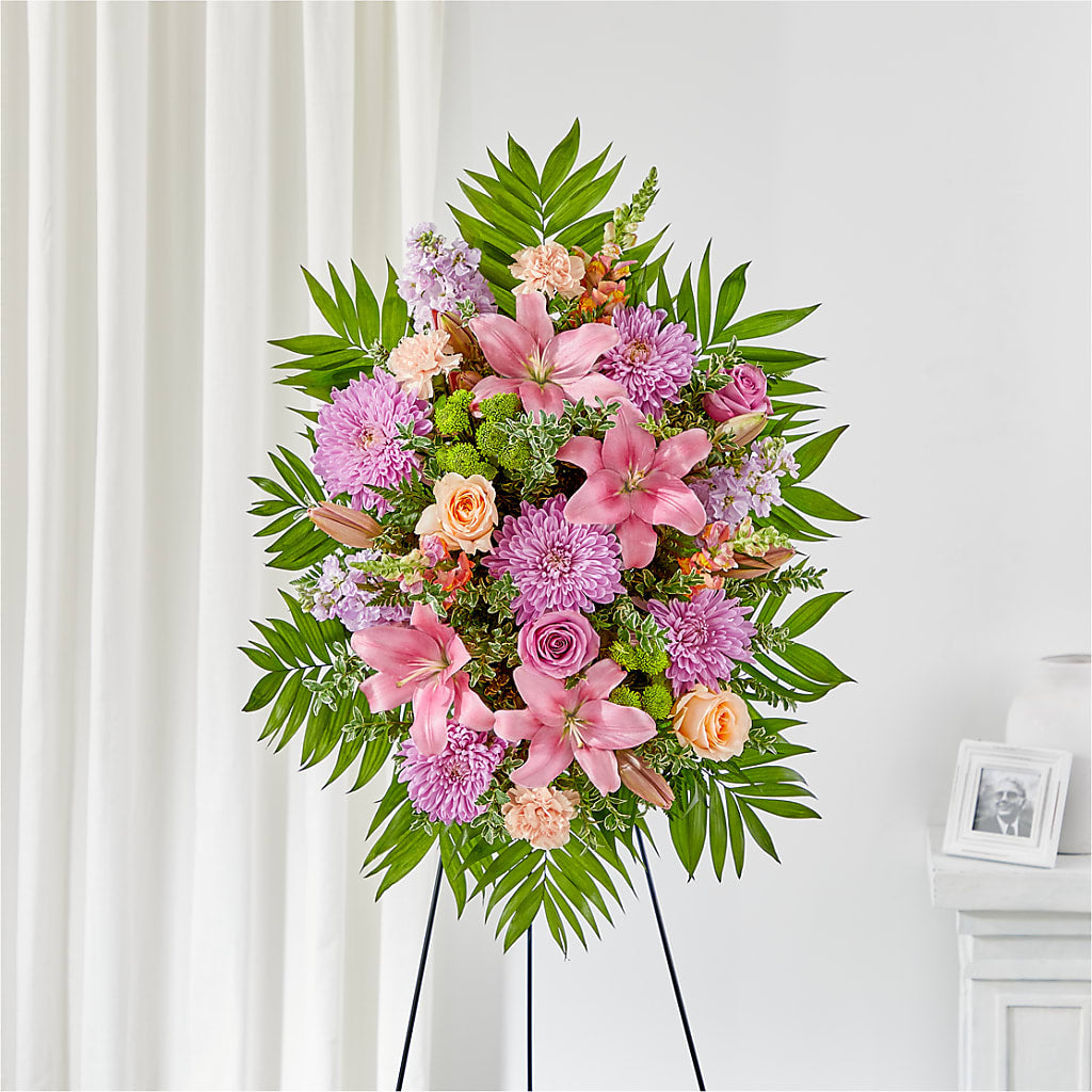 Love & Light Standing Spray – MELODY'S FLOWERS, Burlington WA