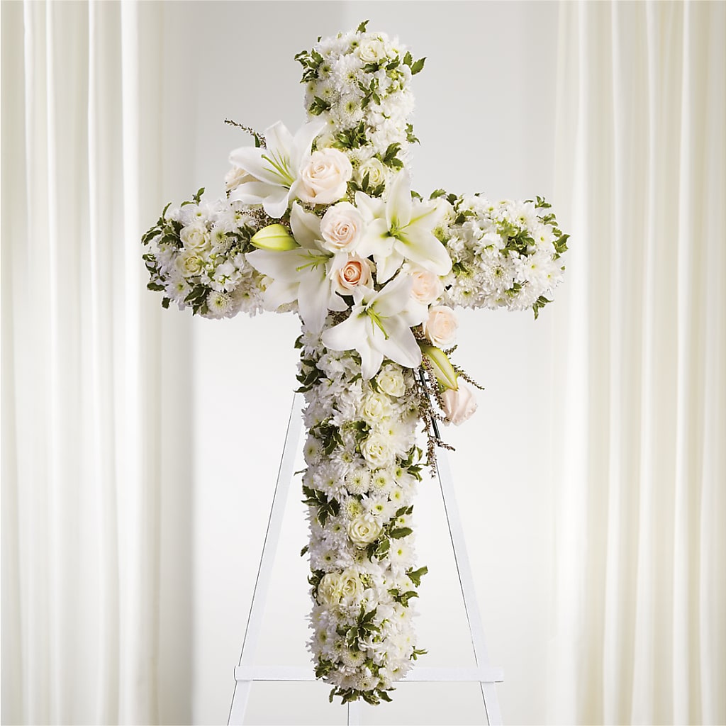 Spiritual Guidance Standing Spray – MELODY'S FLOWERS, Burlington WA