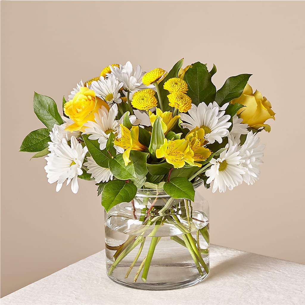 Sunny Sentiments Bouquet – MELODY'S FLOWERS, Burlington WA