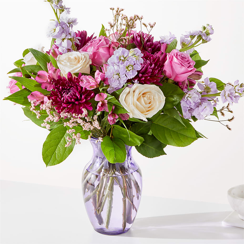 Amethyst Dreams Bouquet – MELODY'S FLOWERS, Burlington WA
