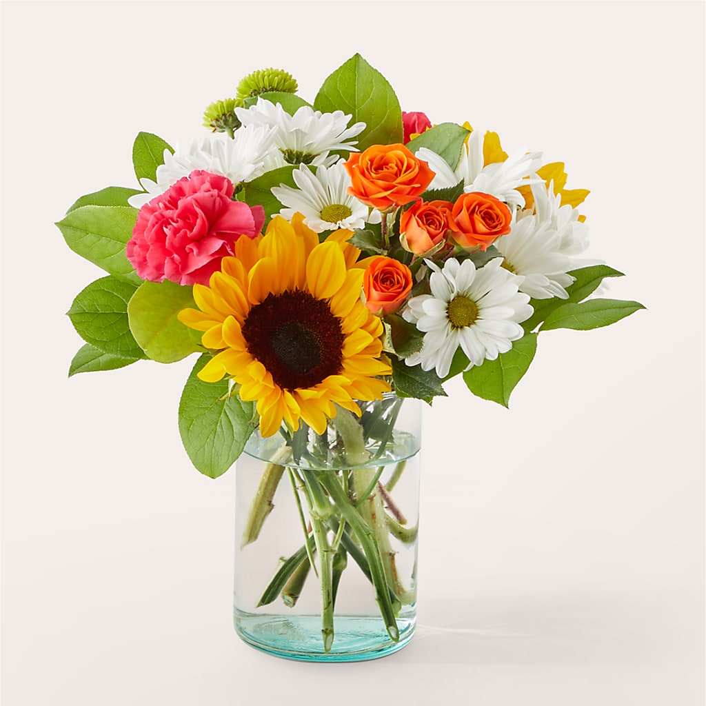 Sun-drenched Blooms Bouquet – MELODY'S FLOWERS, Burlington WA