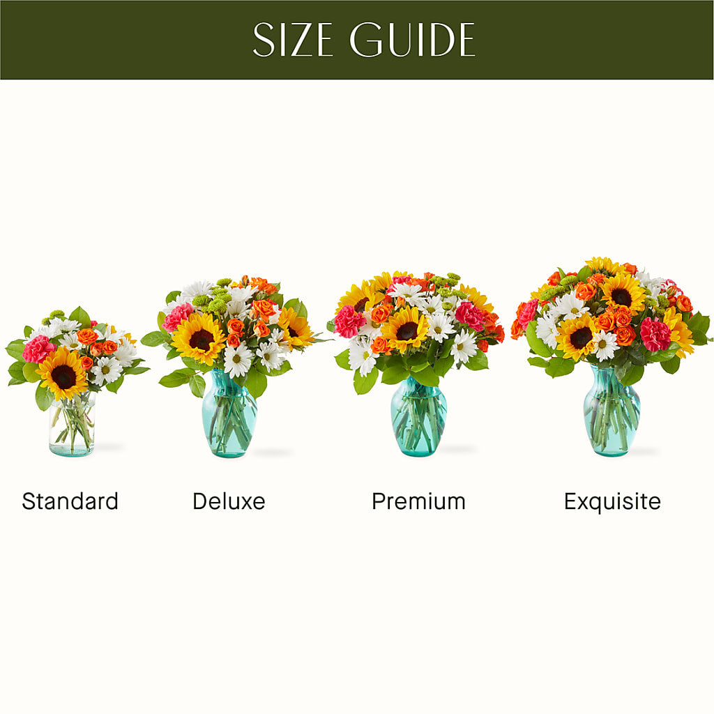 Sun-drenched Blooms Bouquet – MELODY'S FLOWERS, Burlington WA