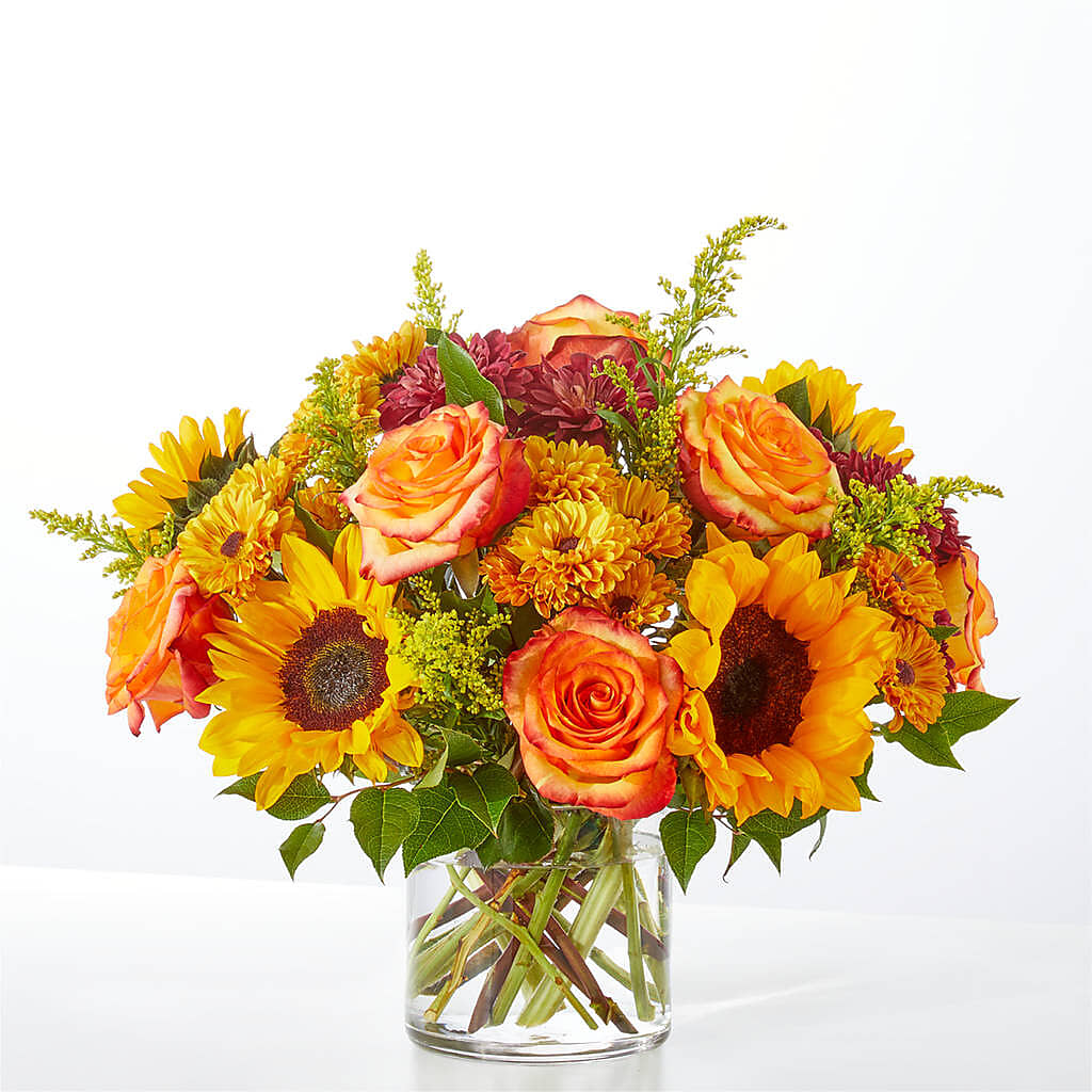 Flannel Scarf Bouquet – MELODY'S FLOWERS, Burlington WA