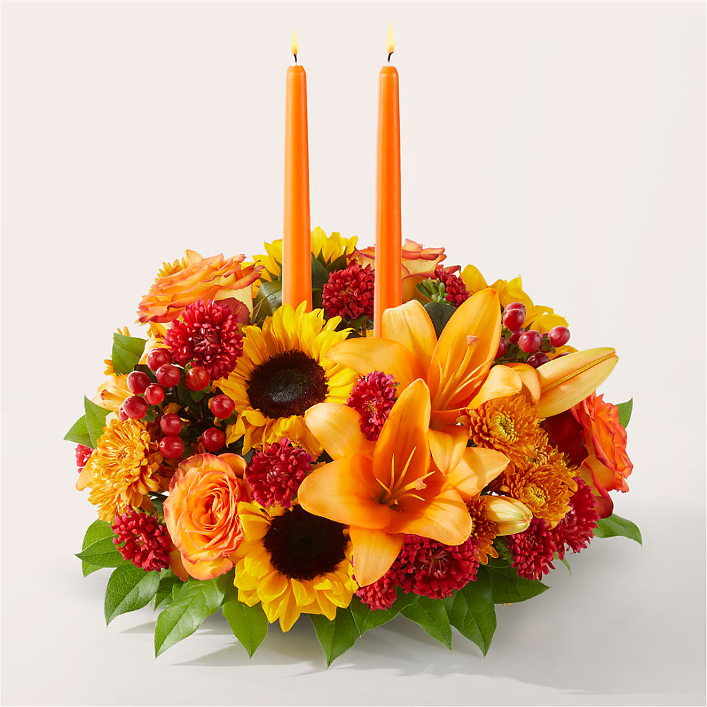 Grateful Centerpiece – MELODY'S FLOWERS, Burlington WA