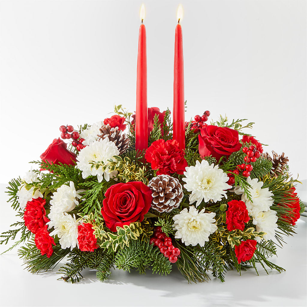 Holiday Soiree Centerpiece – MELODY'S FLOWERS, Burlington WA