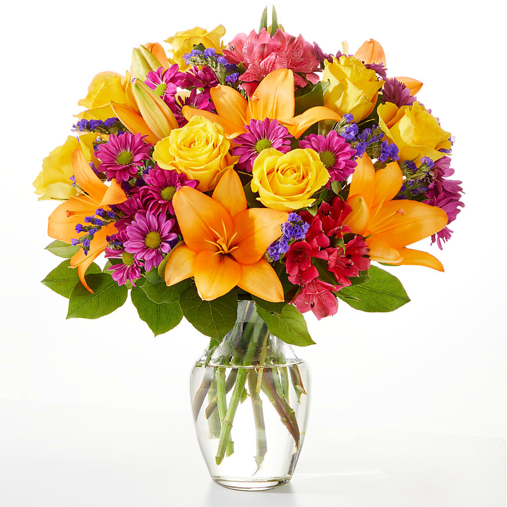 Colorful Visions Bouquet – MELODY'S FLOWERS, Burlington WA