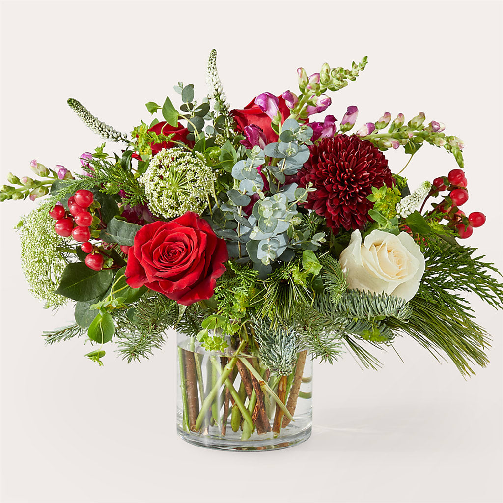 Cranberry Fizz Bouquet – MELODY'S FLOWERS, Burlington WA